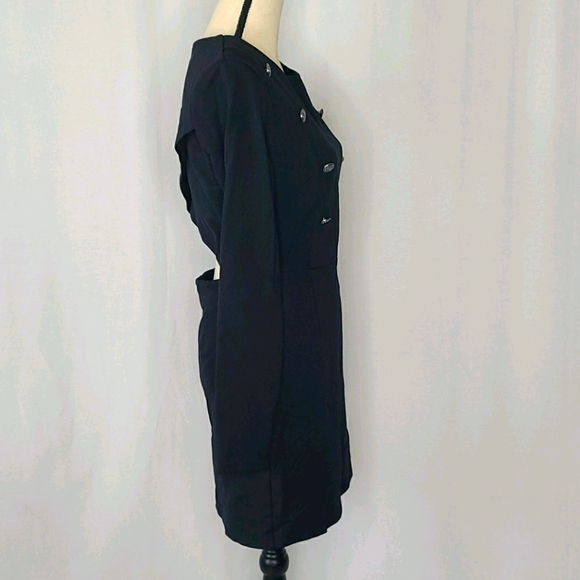 Avec Les Filles by Joyce Azria Nautical Blk Dress - Picture 9 of 16